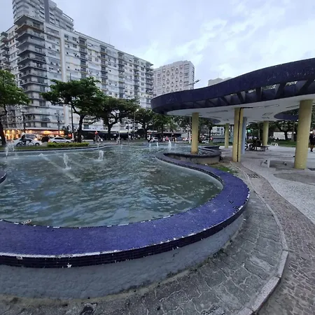 Apartamento Na Praia Santos Vaga Rotativa Exterior photo