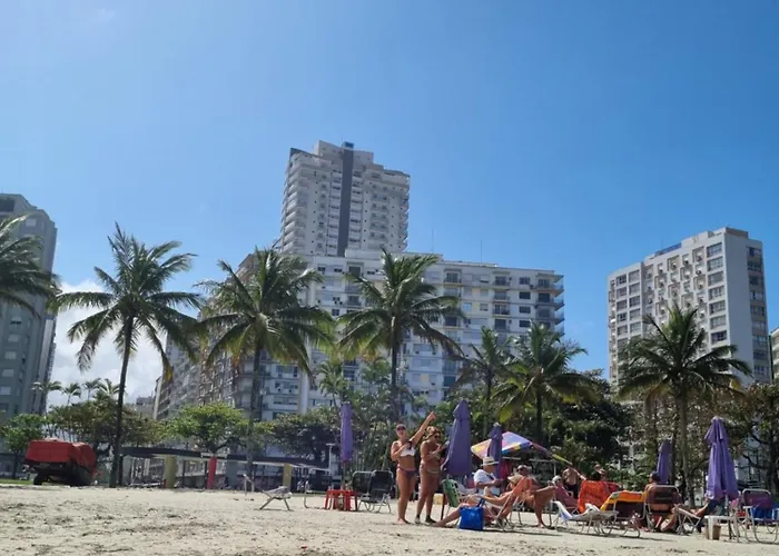 Apartamento Na Praia Santos Vaga Rotativa